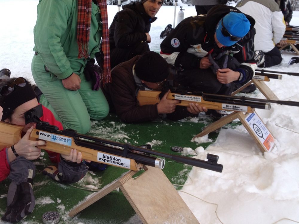 biathlon Les Arcs